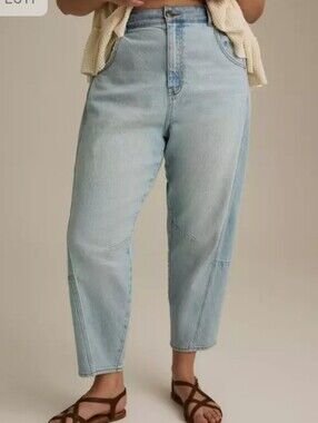 TORRID Festi High-Rise Barrel Jean
